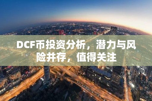 DCF币投资分析，潜力与风险并存，值得关注