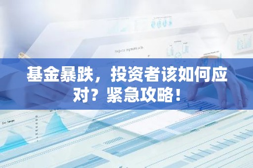 基金暴跌，投资者该如何应对？紧急攻略！