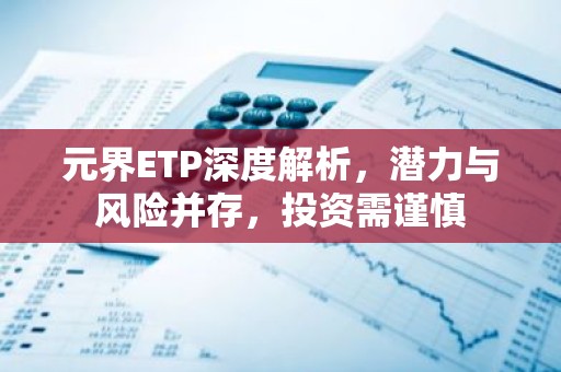 元界ETP深度解析，潜力与风险并存，投资需谨慎