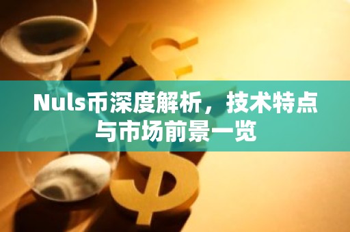 Nuls币深度解析，技术特点与市场前景一览