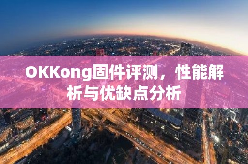 OKKong固件评测，性能解析与优缺点分析