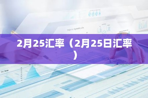 2月25汇率（2月25日汇率）