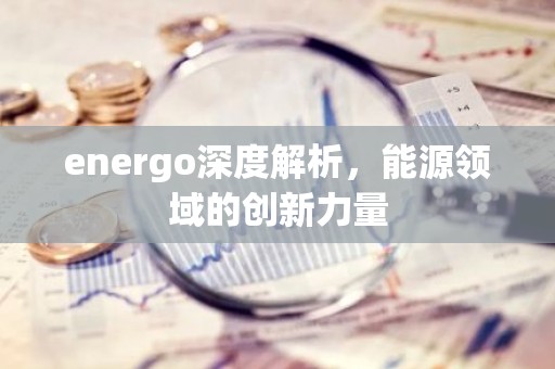 energo深度解析，能源领域的创新力量