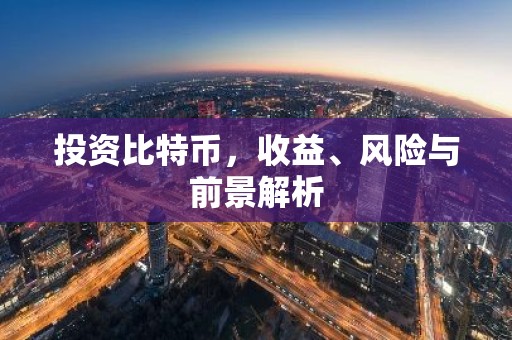 投资比特币，收益、风险与前景解析