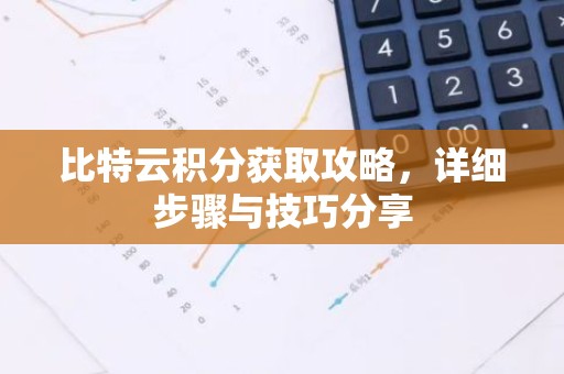 比特云积分获取攻略，详细步骤与技巧分享