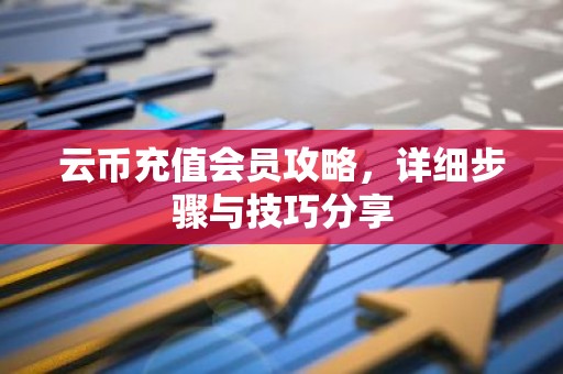 云币充值会员攻略，详细步骤与技巧分享