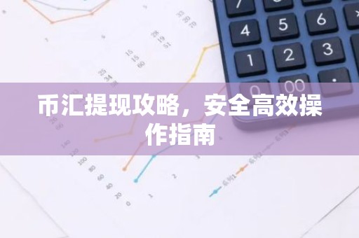 币汇提现攻略，安全高效操作指南