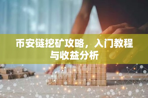 币安链挖矿攻略，入门教程与收益分析