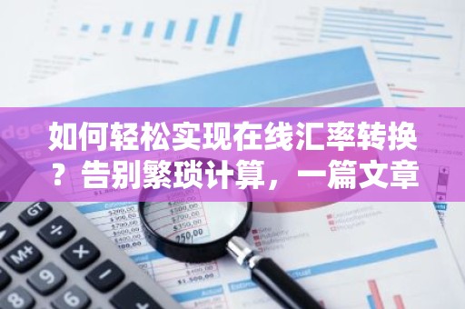 如何轻松实现在线汇率转换？告别繁琐计算，一篇文章教会你！