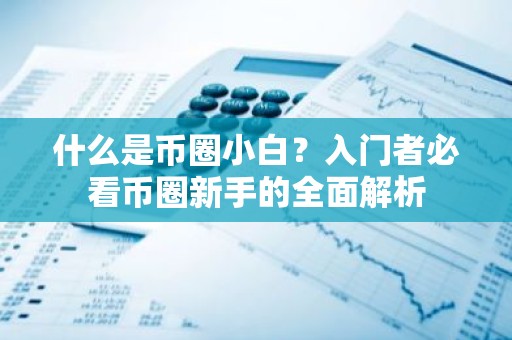 什么是币圈小白？入门者必看币圈新手的全面解析