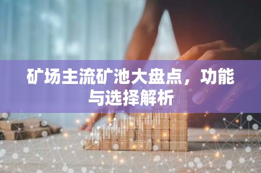 矿场主流矿池大盘点，功能与选择解析