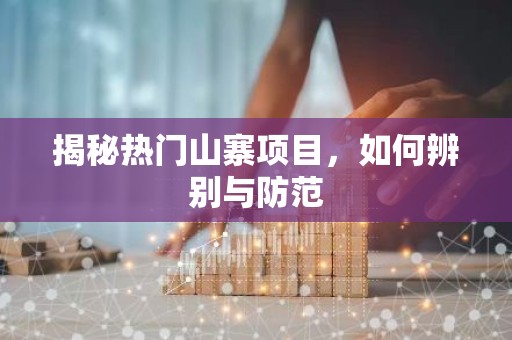 揭秘热门山寨项目，如何辨别与防范