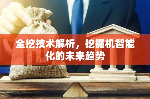 全挖技术解析，挖掘机智能化的未来趋势