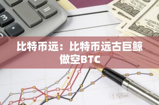 比特币远：比特币远古巨鲸做空BTC