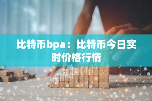 比特币bpa：比特币今日实时价格行情