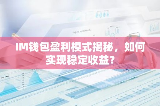 IM钱包盈利模式揭秘，如何实现稳定收益？