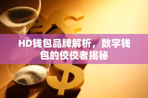 HD钱包品牌解析，数字钱包的佼佼者揭秘
