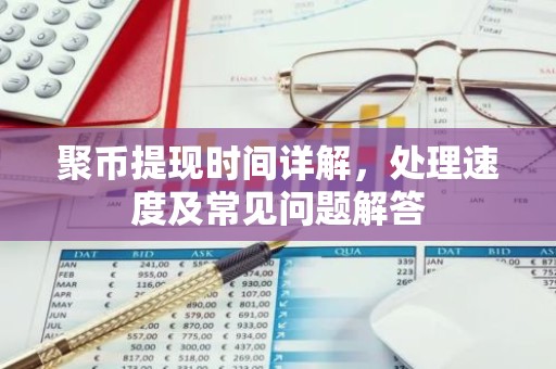 聚币提现时间详解，处理速度及常见问题解答