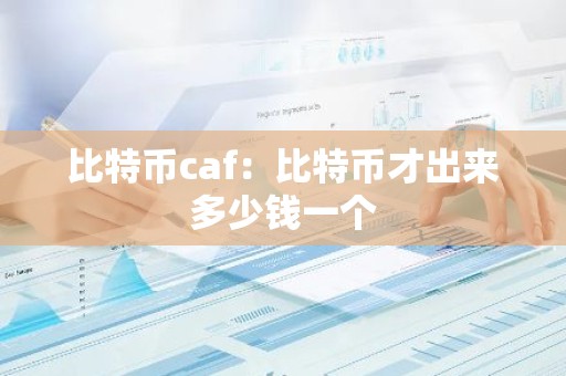 比特币caf：比特币才出来多少钱一个