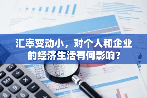 汇率变动小，对个人和企业的经济生活有何影响？