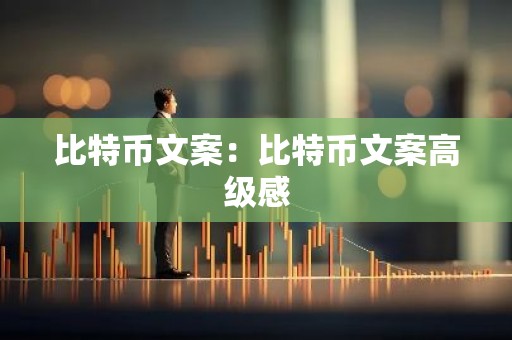 比特币文案：比特币文案高级感