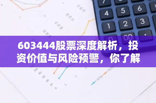603444股票深度解析，投资价值与风险预警，你了解多少？