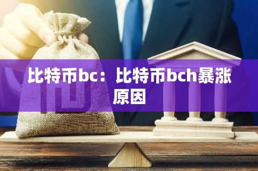 比特币bc：比特币bch暴涨原因
