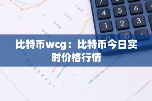 比特币wcg：比特币今日实时价格行情