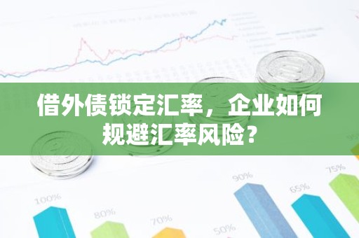 借外债锁定汇率，企业如何规避汇率风险？