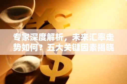 专家深度解析，未来汇率走势如何？五大关键因素揭晓