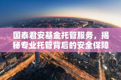 国泰君安基金托管服务，揭秘专业托管背后的安全保障