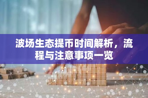 波场生态提币时间解析，流程与注意事项一览