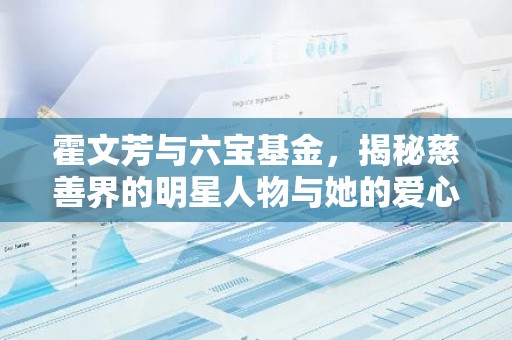 霍文芳与六宝基金，揭秘慈善界的明星人物与她的爱心基金