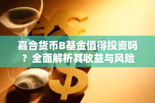 嘉合货币B基金值得投资吗？全面解析其收益与风险