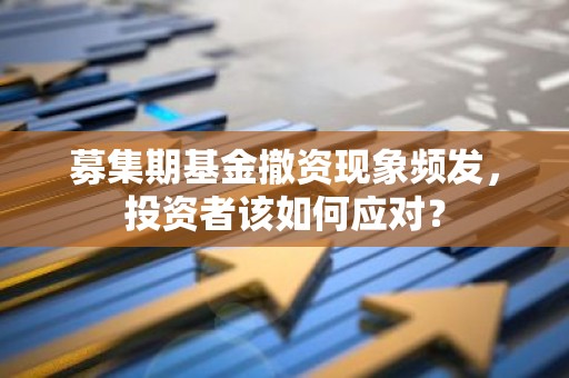 募集期基金撤资现象频发，投资者该如何应对？
