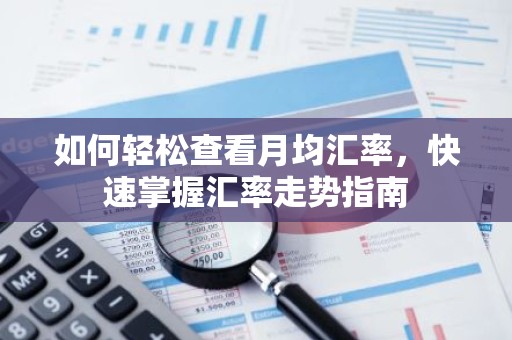 如何轻松查看月均汇率，快速掌握汇率走势指南