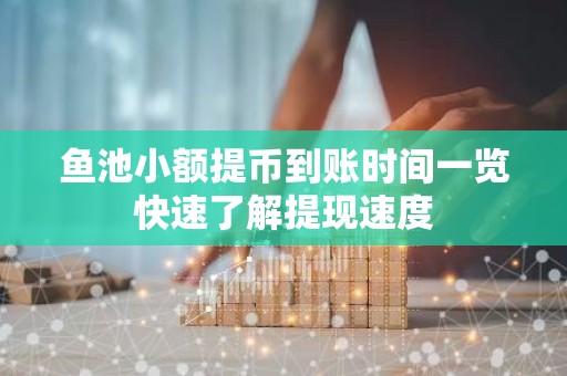 鱼池小额提币到账时间一览快速了解提现速度