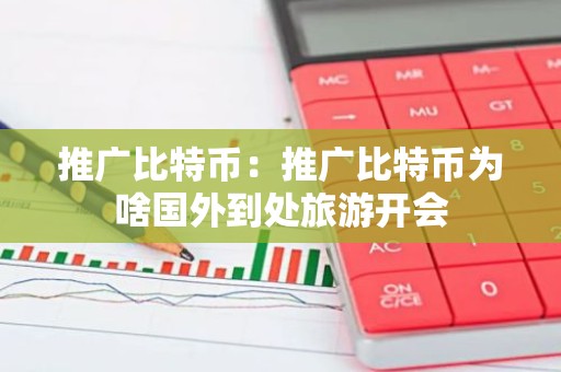 推广比特币：推广比特币为啥国外到处旅游开会