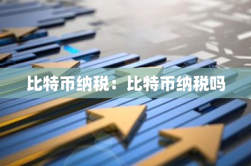 比特币纳税：比特币纳税吗