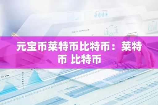元宝币莱特币比特币：莱特币 比特币