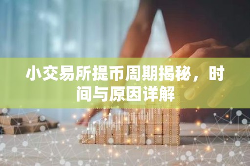 小交易所提币周期揭秘，时间与原因详解