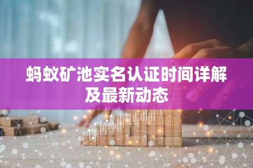 蚂蚁矿池实名认证时间详解及最新动态