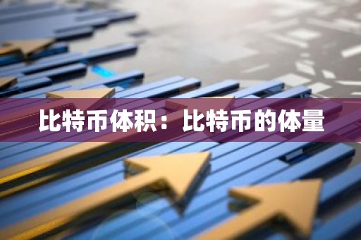 比特币体积：比特币的体量