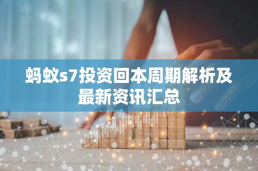 蚂蚁s7投资回本周期解析及最新资讯汇总