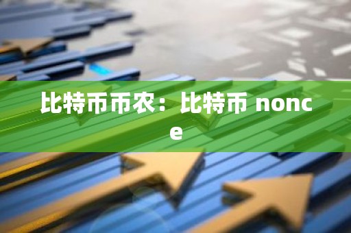 比特币币农：比特币 nonce