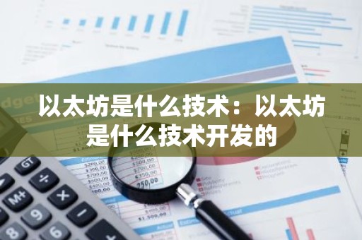 以太坊是什么技术：以太坊是什么技术开发的