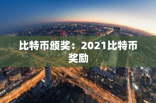 比特币颁奖：2021比特币奖励