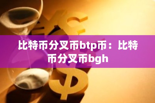 比特币分叉币btp币：比特币分叉币bgh