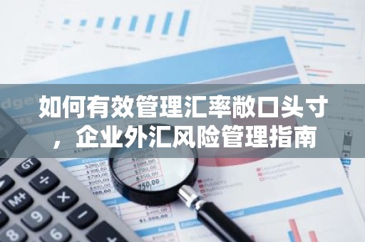 如何有效管理汇率敞口头寸，企业外汇风险管理指南