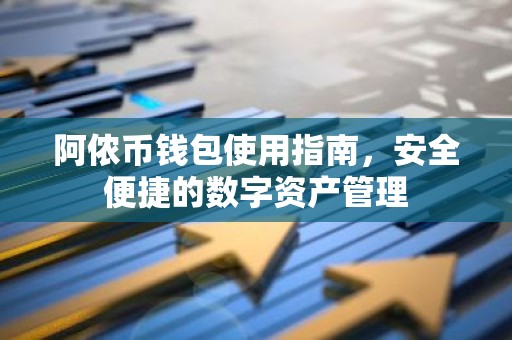 阿侬币钱包使用指南，安全便捷的数字资产管理